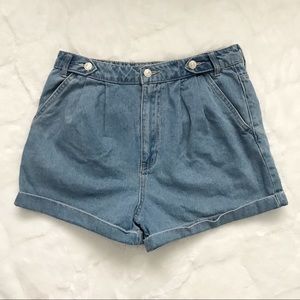 Forever 21 Blue Denim Shorts 28